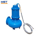 90 kw Large Capacity motor Submersible Sewage Pump for Waste Water